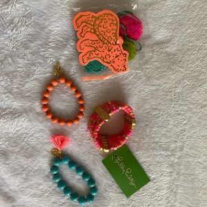 NWT and EUC Lilly Pulitzer Bracelets